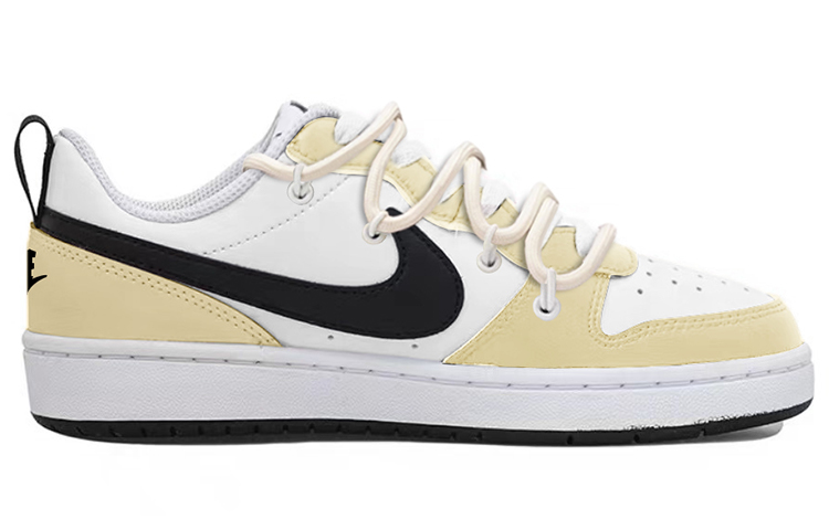 Order 나이키 코트 버로우 로우 2 '치즈 해체 크림' (커스텀) BQ5448-104(TeamY-女款芝士奶酪米白)