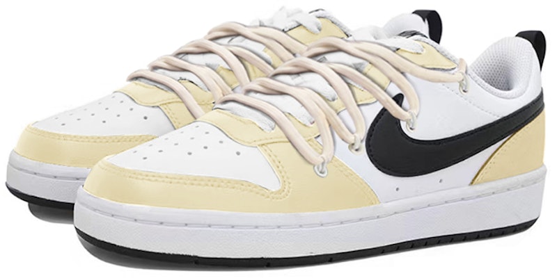 Zapatillas Nike Court Borough Low 2 'Queso Deconstruido Crema' BQ5448-104(TeamY-女款芝士奶酪米白) Lookbook Zapatillas Nike Court Borough Low 2 'Queso Deconstruido Crema' BQ5448-104(TeamY-女款芝士奶酪米白)
