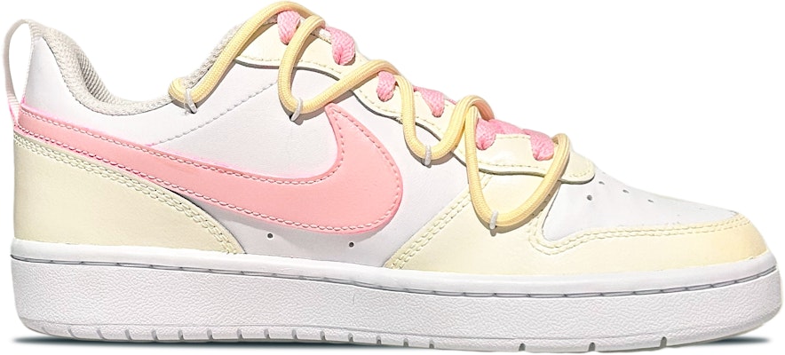 【客製球鞋】Nike Court Borough Low 2 芝士桃桃 甜美 可愛 潮流復古 雙繫帶 低筒 板鞋 GS 粉色 Order 【客製球鞋】Nike Court Borough Low 2 芝士桃桃 甜美 可愛 潮流復古 雙繫帶 低筒 板鞋 GS 粉色