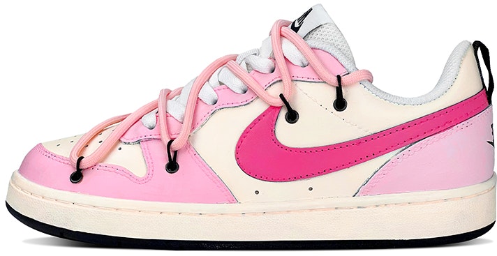 custom-shoes-nike-court-borough-low-2-cherry-blossom-pink-deconstructed