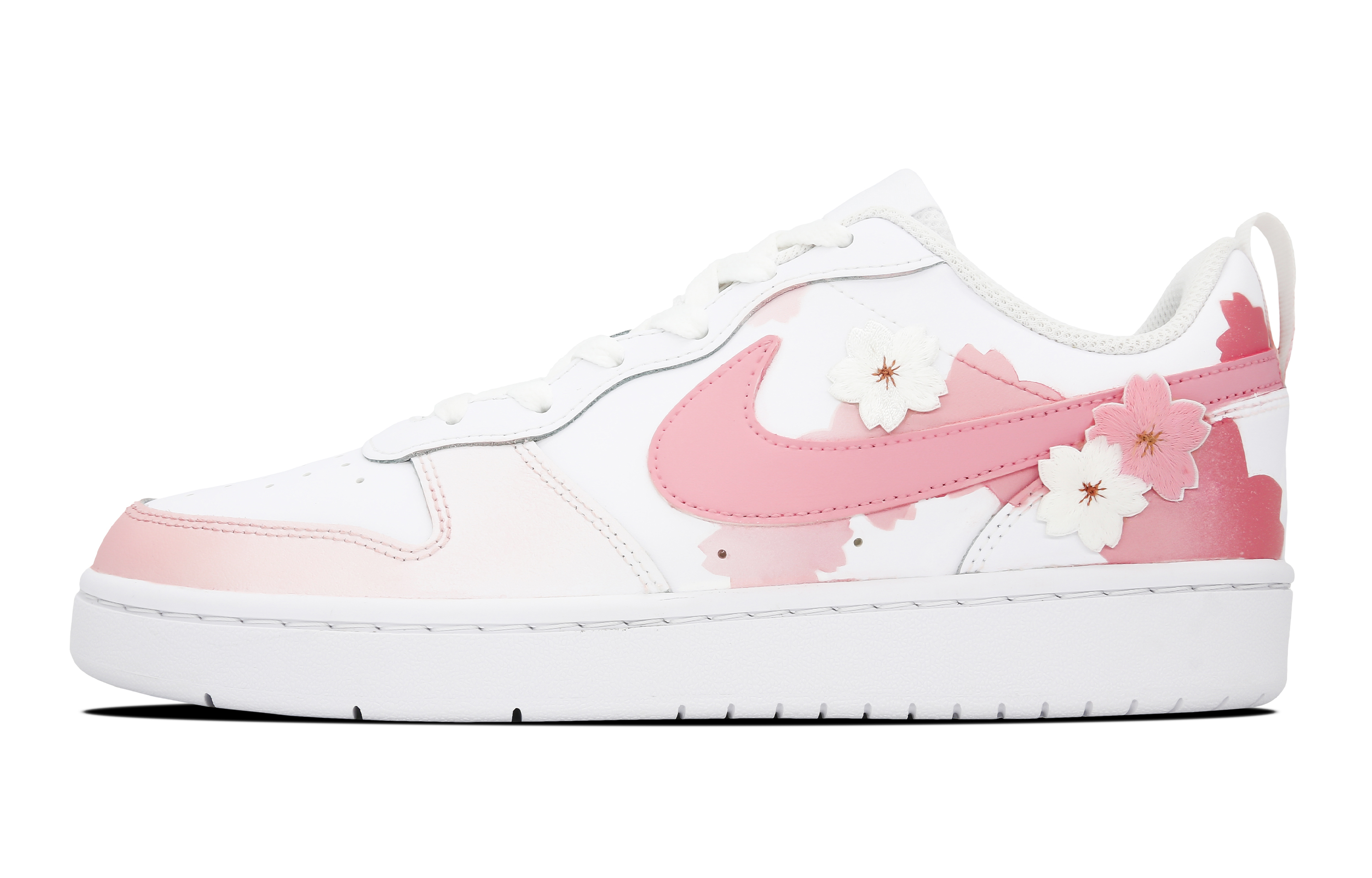 Buy Zapatillas Nike Court Borough Low 2 'Compañera de Cerezo - Degradé Rosa' BQ5448-100(Team7-樱花伴侣)