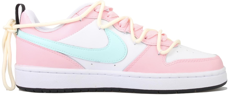 나이키 코트 버로우 2 '벚꽃 토끼' (커스텀) BQ5448-104(Team33-粉樱小兔-女款-蓝粉白) Order 나이키 코트 버로우 2 '벚꽃 토끼' (커스텀) BQ5448-104(Team33-粉樱小兔-女款-蓝粉白)