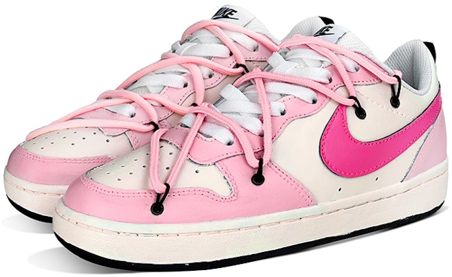 Nike Court Borough Low 2 "Cerezo" Personalizadas BQ5448-104(TeamY-女款复古做旧少女樱花粉) Lookbook Nike Court Borough Low 2 "Cerezo" Personalizadas BQ5448-104(TeamY-女款复古做旧少女樱花粉)