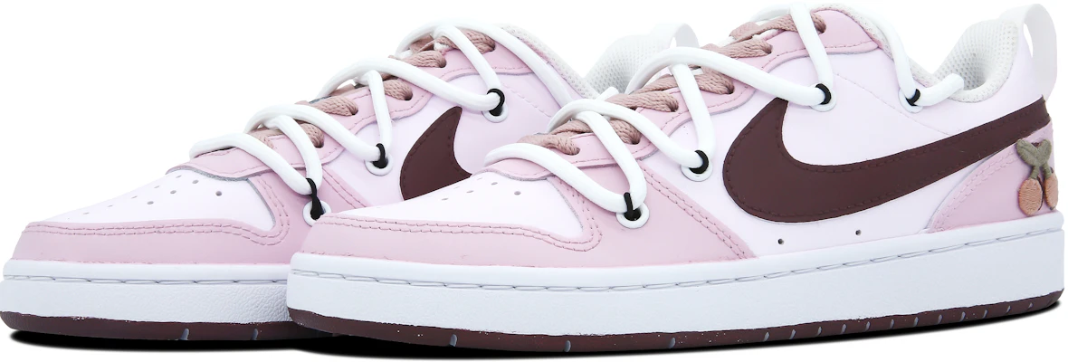 Zapatillas Nike Court Borough Low 2 'Rosa Cereza Floración' BQ5448-100(Team7-樱桃少女女款) Lookbook Zapatillas Nike Court Borough Low 2 'Rosa Cereza Floración' BQ5448-100(Team7-樱桃少女女款)