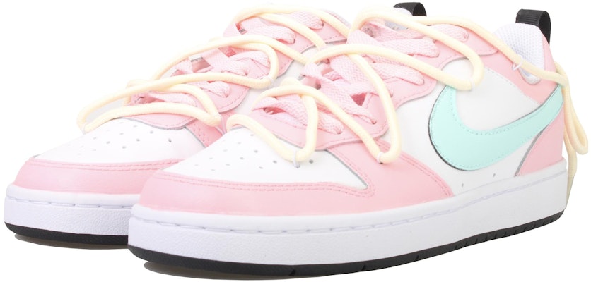 나이키 코트 버로우 2 '벚꽃 토끼' (커스텀) BQ5448-104(Team33-粉樱小兔-女款-蓝粉白) Lookbook 나이키 코트 버로우 2 '벚꽃 토끼' (커스텀) BQ5448-104(Team33-粉樱小兔-女款-蓝粉白)