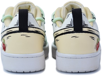 【客製球鞋】Nike Court Borough Low 2 櫻花 高街風 復古做舊 解構 防滑 低筒 板鞋 GS 白綠 Shop 【客製球鞋】Nike Court Borough Low 2 櫻花 高街風 復古做舊 解構 防滑 低筒 板鞋 GS 白綠