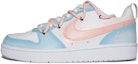 Buy 【訂製球鞋】 Nike Court Borough Low 2 清新夏日 多巴胺 少女 漸變 百搭 低筒 板鞋 GS 白色