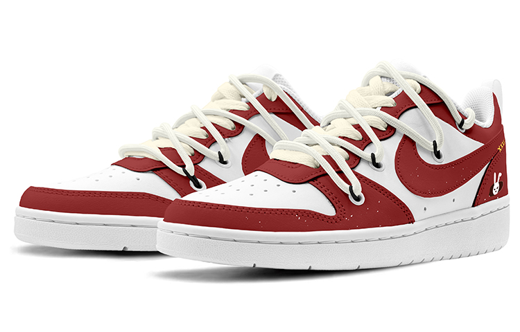 Lookbook 나이키 코트 버로우 2 '토끼해' (커스텀) BQ5448-100(TeamK-兔飞猛进)