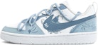 Buy 【定制款】Nike Court Borough Low 2 '云雾境界-蓝白' 运动鞋 BQ5448-100(Team13-云雾秘境)