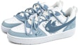 Lookbook 【定制款】Nike Court Borough Low 2 '云雾境界-蓝白' 运动鞋 BQ5448-100(Team13-云雾秘境)