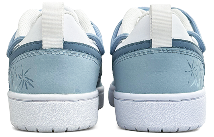 Shop [Kasur Kasut] Nike Court Borough Low 2 'Awan Misty Realm - Biru Putih' BQ5448-100(Team13-云雾秘境)