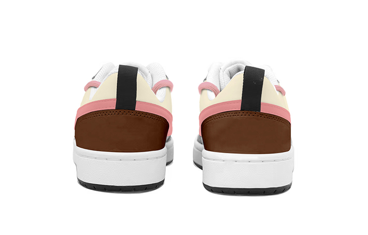 Shop [Zapatillas Personalizadas] Nike Court Borough Low 2 'Cocoa Pink-Brown' BQ5448-104(TeamY-女款奶油可可粉棕)