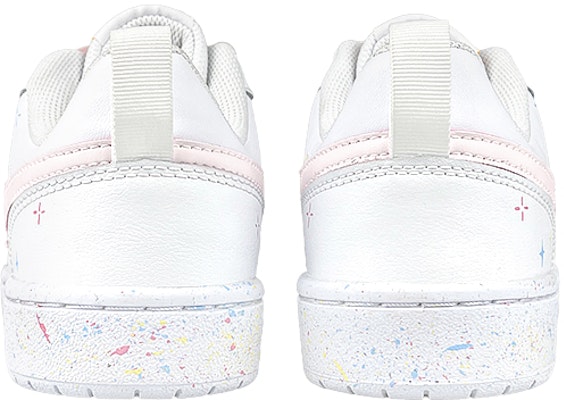 ナイキ コートバーロウ2 カラフルスプラッター (カスタムシューズ) BQ5448-100-450446 Details for ナイキ コートバーロウ2 カラフルスプラッター (カスタムシューズ) BQ5448-100-450446