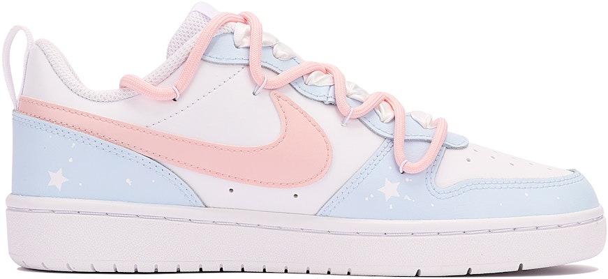 나이키 코트 보로우 2 '시원 청량' (커스텀) BQ5448-100(TeamThree-蓝眼精灵-浅蓝) Order 나이키 코트 보로우 2 '시원 청량' (커스텀) BQ5448-100(TeamThree-蓝眼精灵-浅蓝)