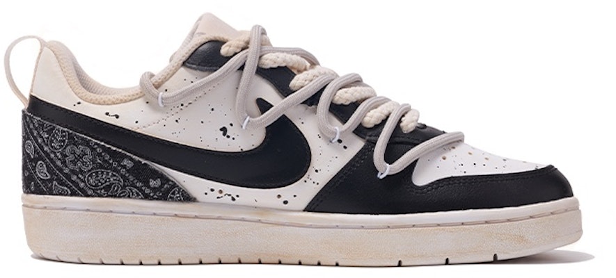 나이키 커스텀 보로우 로우2 "블랙 페이즐리" (80자) BQ5448-100(Team11-腰果花黑灰女) Order 나이키 커스텀 보로우 로우2 "블랙 페이즐리" (80자) BQ5448-100(Team11-腰果花黑灰女)