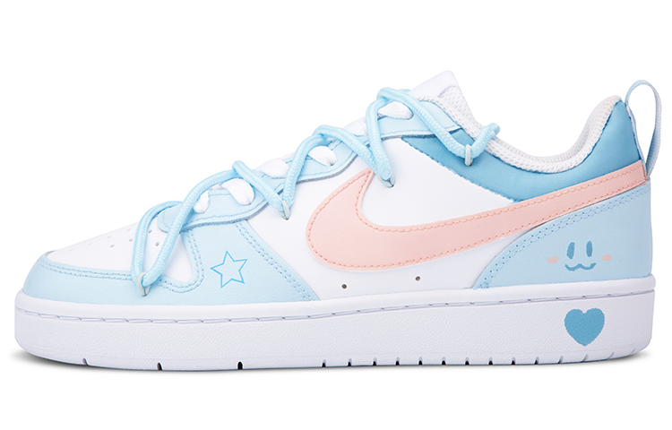 Buy Zapatillas Personalizadas Nike Court Borough Low 2 'Perrito Blanco Azul' BQ5448-100(TeamF-可爱狗狗)