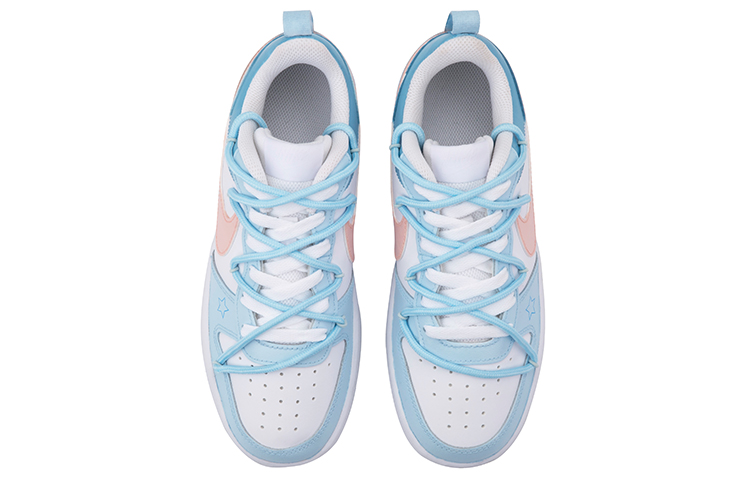 Shop Zapatillas Personalizadas Nike Court Borough Low 2 'Perrito Blanco Azul' BQ5448-100(TeamF-可爱狗狗)