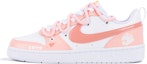 Buy 【訂製球鞋】Nike Court Borough Low 2 可愛小兔 復古 學院風 解構 低筒 板鞋 GS 粉白