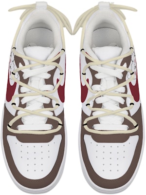 【カスタムシューズ】ナイキ コートバラロー 2 'ダンシングベア ディコンストレッドブラウン' BQ5448-100(TeamD-GS款跳舞小熊S-BOX) Shop 【カスタムシューズ】ナイキ コートバラロー 2 'ダンシングベア ディコンストレッドブラウン' BQ5448-100(TeamD-GS款跳舞小熊S-BOX)