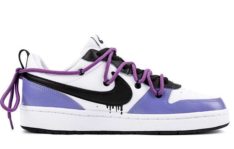 Order 나이키 코트 버로우 로우 2 "다크 스컬 & 버터플라이 메탈" BQ5448-104(Team18-AF1暗黑蝴蝶骷髅）