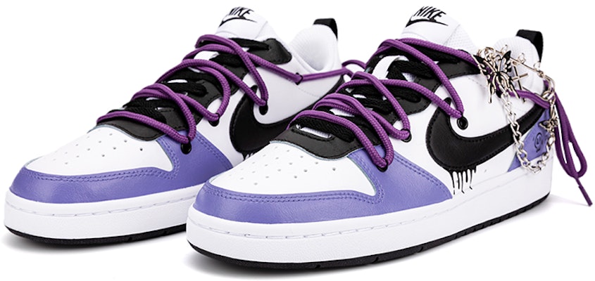 나이키 코트 버로우 로우 2 "다크 스컬 & 버터플라이 메탈" BQ5448-104(Team18-AF1暗黑蝴蝶骷髅) Lookbook 나이키 코트 버로우 로우 2 "다크 스컬 & 버터플라이 메탈" BQ5448-104(Team18-AF1暗黑蝴蝶骷髅)