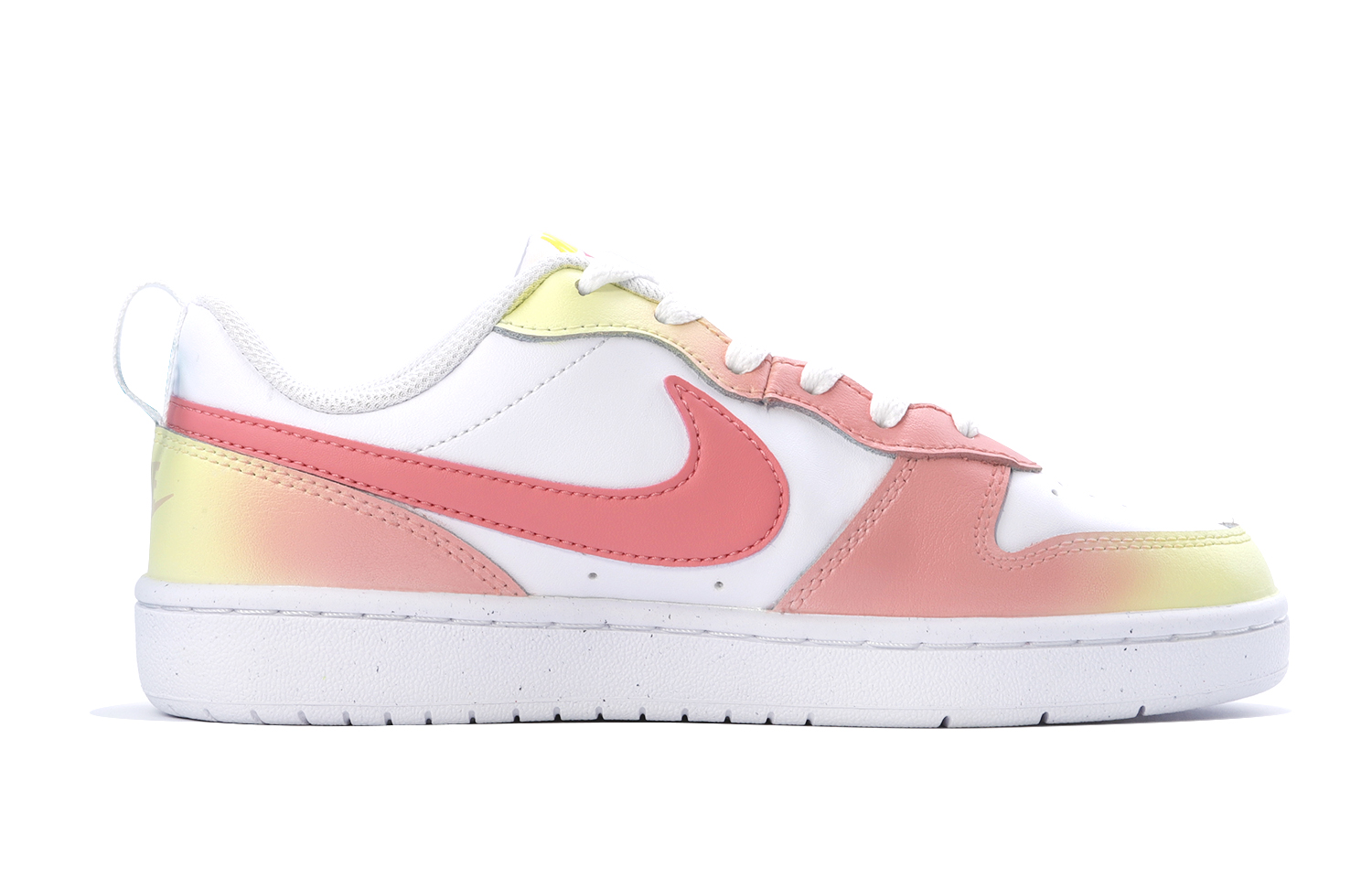 Order ナイキ コート Borough Low 2 デコンストラクト ピンク/イエロー BQ5448-124-466538