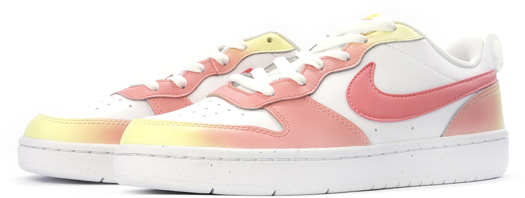 ナイキ コート Borough Low 2 デコンストラクト ピンク/イエロー BQ5448-124-466538 Lookbook ナイキ コート Borough Low 2 デコンストラクト ピンク/イエロー BQ5448-124-466538