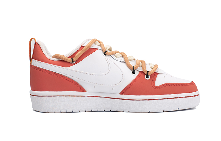 Order [Sepatu Custom] Nike Court Borough Low 2 'Oranye Kotor' BQ5448-100（TEAM109-青春不打烊）