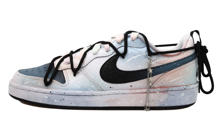 Buy Zapatillas Nike Court Borough Low 2 'Rosa Degradado Meteorizado' BQ5448-104(Team拾玖-星空流星雨女S-BOX)