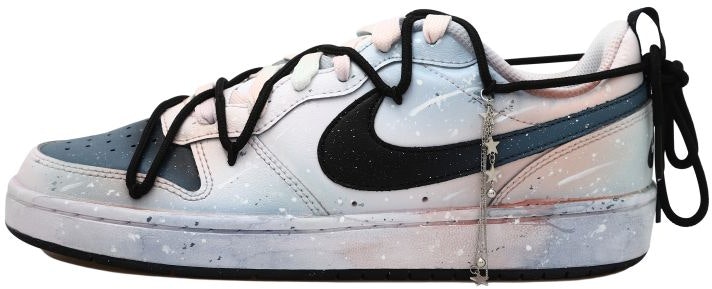 custom-shoes-nike-court-borough-low-2-distressed-pink-gradient-meteor
