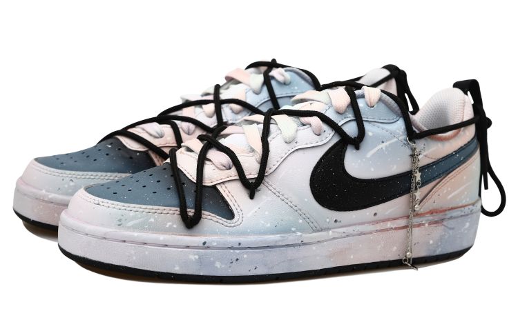 Lookbook Zapatillas Nike Court Borough Low 2 'Rosa Degradado Meteorizado' BQ5448-104(Team拾玖-星空流星雨女S-BOX)