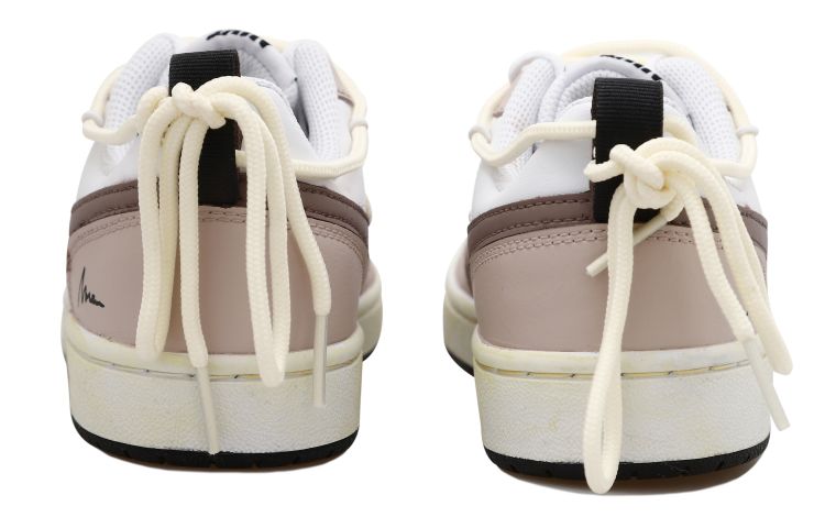 Shop [カスタムシューズ] ナイキ コート バラ エロー 2 'ディストレスレッドティーラテ' BQ5448-104(Team拾玖-红茶拿铁S-BOX)