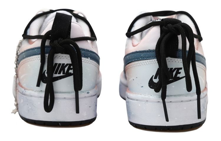 Shop Zapatillas Nike Court Borough Low 2 'Rosa Degradado Meteorizado' BQ5448-104(Team拾玖-星空流星雨女S-BOX)