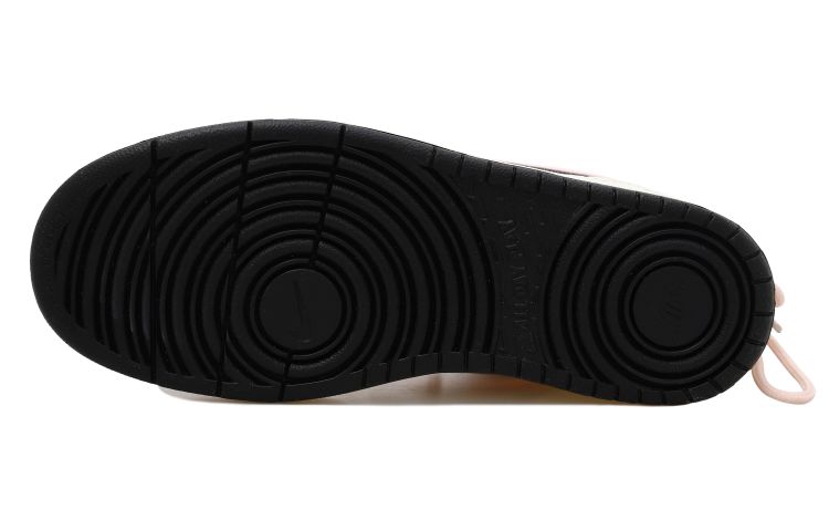 Purchase 【定製球鞋】Nike Court Borough Low 2 老化 粉墨 解構風 反轉 復古 低筒 板鞋 GS 黑白粉