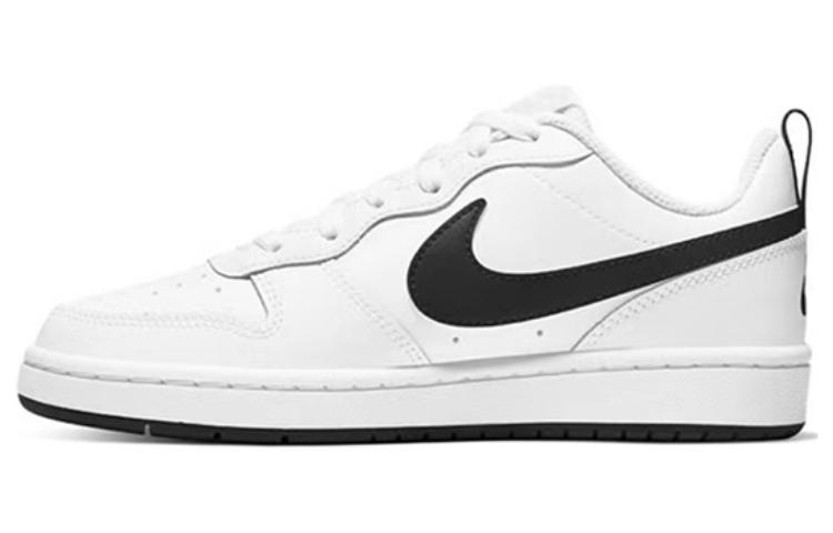 Sizing 【定製球鞋】Nike Court Borough Low 2 老化 粉墨 解構風 反轉 復古 低筒 板鞋 GS 黑白粉