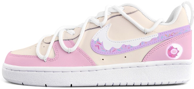 나이키 커스텀 보로우 로우2 "도넛 캔디 핑크옐로" BQ5448-100(Team13-甜甜圈) Buy 나이키 커스텀 보로우 로우2 "도넛 캔디 핑크옐로" BQ5448-100(Team13-甜甜圈)