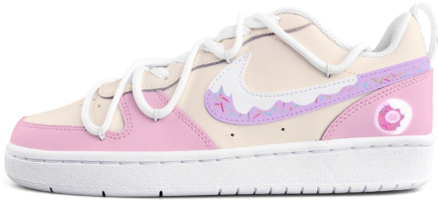 나이키 커스텀 보로우 로우2 "도넛 캔디 핑크옐로" BQ5448-100(Team13-甜甜圈) Buy 나이키 커스텀 보로우 로우2 "도넛 캔디 핑크옐로" BQ5448-100(Team13-甜甜圈)