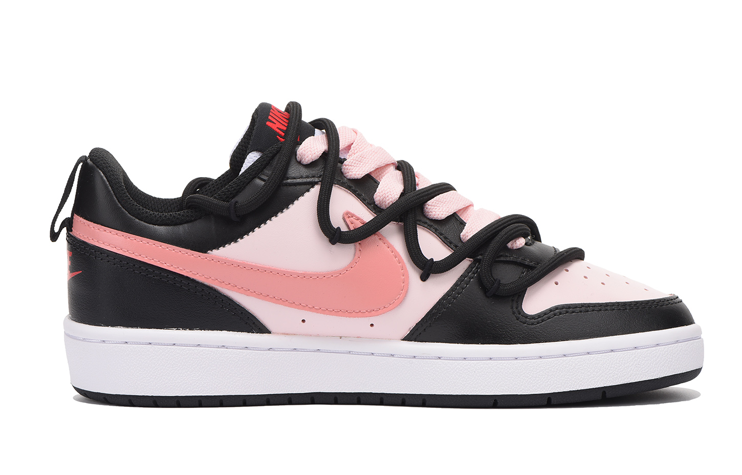 Order 나이키 코트 보로우 로우 2 "도파민 블랙핑크" (커스텀) BQ5448-110(Team32-女款粉墨)