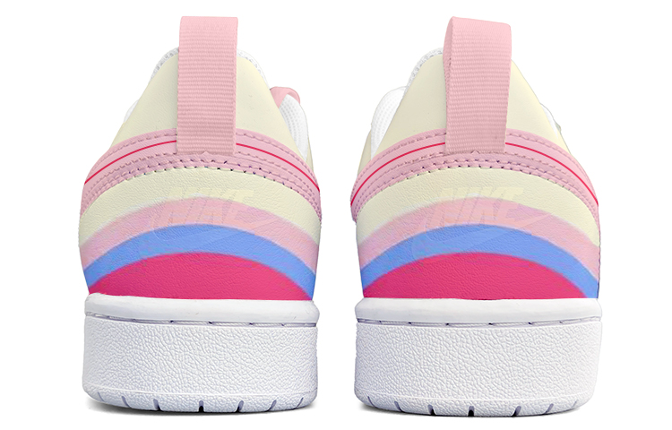 Shop 【カスタムシューズ】ナイキ コートバーロウ ロー2「ドーパミンカラー」 BQ5448-100(Team13-等高线)