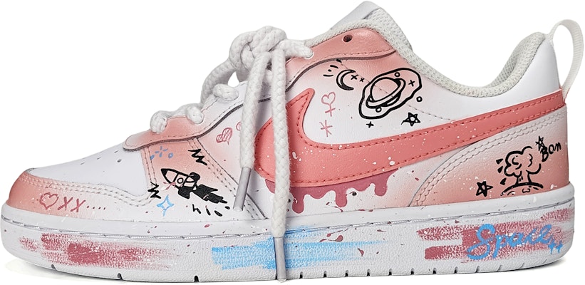 나이키 코트 보로우 로우2 "도파민 핑크 블루" (커스텀) BQ5448-124(Team20-逃离地球) Buy 나이키 코트 보로우 로우2 "도파민 핑크 블루" (커스텀) BQ5448-124(Team20-逃离地球)