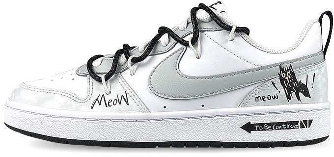 custom-shoes-nike-court-borough-low-2-furry-cat-deconstructed-black-white-grey