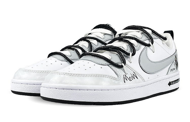 Lookbook Nike Court Borough Low 2 "Gato Peludo" BQ5448-104(Team47-女CB炸毛猫解)