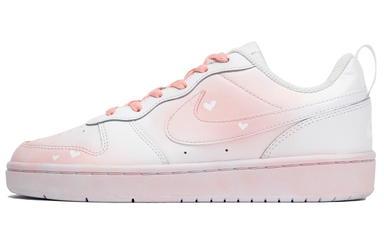 Buy [Sepatu Custom] Nike Court Borough Low 2 'Gradien Mimpi Gadis Imut' BQ5448-100(TeamThree-梦幻)