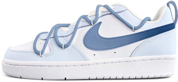 custom-shoes-nike-court-borough-low-2-gradient-fresh-deconstructed-laces