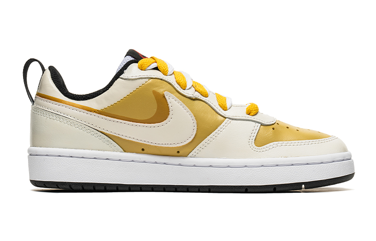 Order [Sepatu Kustom] Nike Court Borough Low 2 'Seni Graffiti Valentine Pisang' BQ5448-110(Team22-女款香蕉米黄A-BOX)