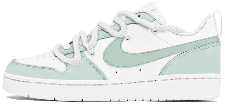 custom-shoes-nike-court-borough-low-2-green-bean-milk-jelly
