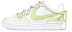 Buy 【訂製球鞋】 Nike Court Borough Low 2 禮盒 綠野仙蹤 解構 蝴蝶結裝飾 低筒 板鞋 GS 白綠