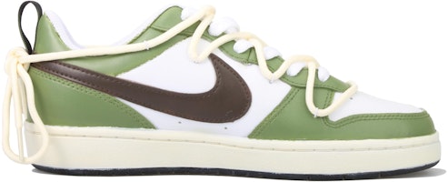 【定制球鞋】Nike Court Borough Low 2 禁止拍攝 低幫 板鞋 GS 綠白棕 Order 【定制球鞋】Nike Court Borough Low 2 禁止拍攝 低幫 板鞋 GS 綠白棕