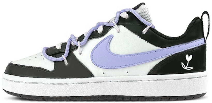 【定制球鞋】 Nike Court Borough Low 2 手繪 經典 休閒 靈活 禮盒 低幫 板鞋 GS 薰衣草紫 Order 【定制球鞋】 Nike Court Borough Low 2 手繪 經典 休閒 靈活 禮盒 低幫 板鞋 GS 薰衣草紫