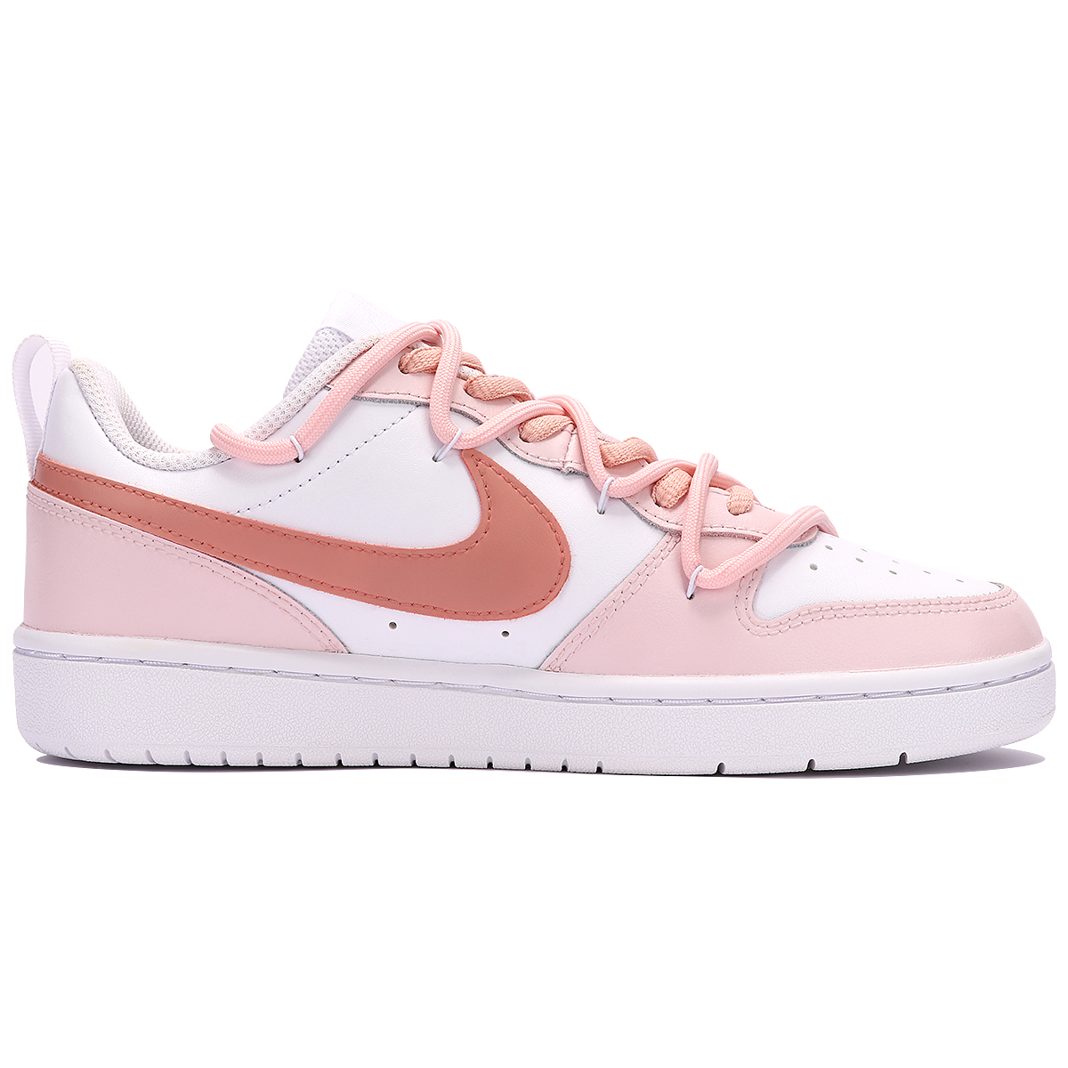 Order [Kasut Custom] Nike Court Borough Low 2 'Happy Bear Pink Putih' BQ5448-100(TeamThree-快乐小熊SBOX)